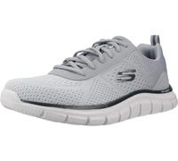 Skechers Homme Track Ripkent Baskets, Maille synthétique Gris Clair, 41 EU