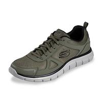 Skechers Baskets basses Track Homme Olive Taille 45