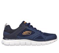 Skechers Track - Syntac Chaussures Moyen Width en Bleu Marine, Pointure 39.5