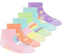 Skechers Trainer Socks Lt Pastel Pink Junior 3-7 Female