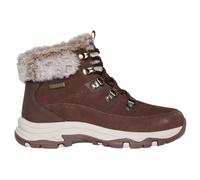 Skechers Bottines Trego Snow Worries pour femme, Cuir synthétique Duraleather Chocolat, 37 EU