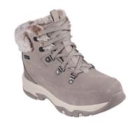 Skechers Trego Snow Worries Bottes d'hiver imperméables à lacets en mousse à mémoire de forme refroidie par air pour femme Taille 39,5 EU