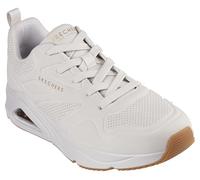 Skechers Tres-Air Uno-Casairal Baskets tendance pour homme Blanc Pointure 48, ecru, 47.5 EU