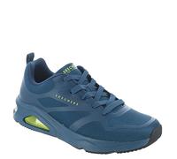 Skechers Homme Tres UNO Modern AFF-AIR Baskets, Bleu, 42 EU