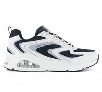 Skechers Tres-Air Uno-Street Fl-Air - Femmes Sneaker Blanc-Noir 177424