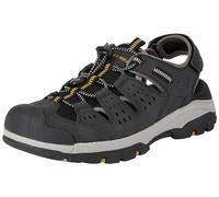 Skechers Sandales Tresmen Menard pour Homme, Maille synthétique Noire, 41 EU