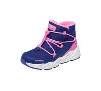 Skechers Turbo Tread-Winter Storm Enfants Hiver Baskets 303492L Bleu/Rose