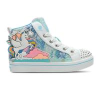 SKECHERS Baskets 'TWI-LITES 2.0 - ENCHANTED UNICORN' aqua / bleu clair / rose clair / blanc, Taille 33