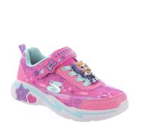 Skechers Twinkle Sparks Ombre Flutter Basket, Rose, 34 EU