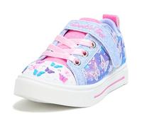 Skechers Twinkle Sparks-Ombre Flutter Baskets pour fille, Lavande Multi, 14.5 cm