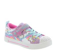 Skechers Twinkle Toes Baskets, Lavender Synthetic/Multi Trim, 43 EU