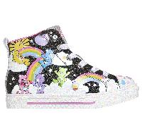 Skechers Twinkle Toes Care Bears: Twinkle Sparks - Forever Care Bears Chaussures Moyen Width en Noir, Pointure 31