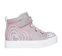 Skechers Twinkle Toes: Heart Steps - Heart Glow Chaussures Moyen Width en Or Rose, Pointure 22