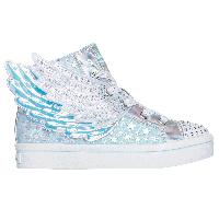 Skechers Twinkle Toes: Twi-Lites 2.0 - Dreamy Wings Chaussures Moyen Width en Bleu Clair, Pointure 27.5