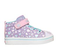 Skechers Twinkle Toes: Twi-Lites 2.0 - Kitty Cutie Chaussures Moyen Width en Lavande, Pointure 26