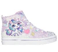 Skechers Twinkle Toes: Twi-Lites 2.0 - Unicorn Glam Chaussures Moyen Width en Lavande, Pointure 28