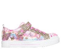 Skechers Twinkle Toes: Twinkle Sparks - Butterfly Sky Chaussures Moyen Width en Rose, Pointure 27.5