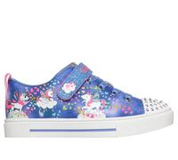 Skechers Twinkle Toes: Twinkle Sparks - Unicorn Wonderland Chaussures Moyen Width en Bleu, Pointure 30