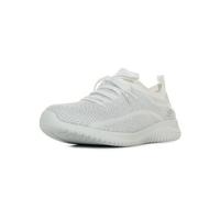 Skechers Baskets Ultra Flex-Salutations Femme Blanc/argenté 36 EU