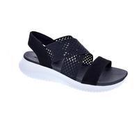 Skechers Ultra Flex Sandales Femme Noir - 40