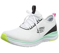 Skechers Ultra Groove Quick Advantage, Baskets, Maille Blanche Multi Bordure Wmlt, 36 EU