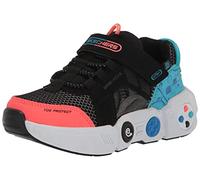 Skechers Uni-Kinder Depth Charge 2.0-Techno Point Baskets, Bordure Mutli en Maille synthétique Noire, 35 EU