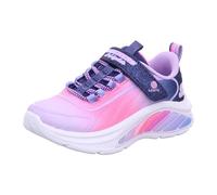 Skechers Baskets Uni-Kinder Microspec Plus Swirl Sweet – Bleu marine multicolore 33 EU
