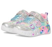 Skechers Unicorn Charmer Lil Heart Sparkles Basket, Argenté, 26.5 EU