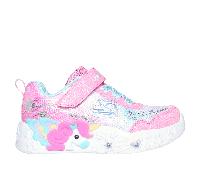 Skechers Unicorn Charmer - Lil Stellar Shoes Moyen Width en Rose/Turquoise, Pointure 22