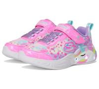 Skechers Unicorn Dreams Heart Basket, Pink Sparkle Mesh/Multi Trim, 31 EU