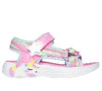 Skechers Unicorn Dreams Sandal - Dreamy Unicorns Shoes Moyen Width en Rose, Pointure 28.5