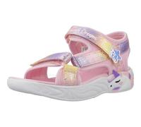 Skechers Sandales Unicorn Dreams Fille - Plates à scratch - Rose Taille 31