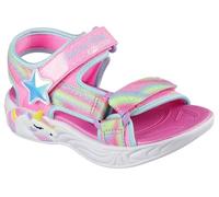 Skechers Bébés Filles Unicorn Dreams Sandal Plate, Pink, 31