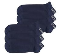 Skechers Unisexe Baskets Chaussettes Maille Ventilation 35-49 Gris Bleu Noir Uni