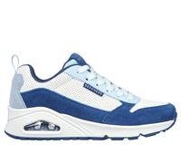 Skechers UNO - 2 Much Fun Chaussures Moyen Width en Blanc/Bleu, Pointure 39