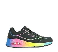 Skechers Baskets Uno Pop of Sunshine pour femme Noir/Multicolore 37 EU