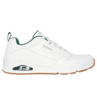 Skechers UNO - Alder Chaussures Moyen Width en Blanc/Vert, Pointure 45