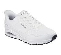 Skechers Uno-Banksia Luxe Chaussures à Enfiler Mains Libres pour Homme, Blanc., 43 EU