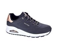 Skechers Uno Baskets Basses Femme Noir - 38