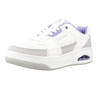 Skechers Baskets Uno Court 177710s Garniture en cuir blanc Duraleather Femme 36