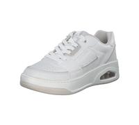 SKECHERS Baskets basses 'UNO COURT' blanc / blanc cassé, Taille 37