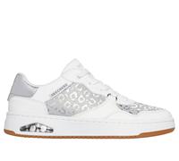 Skechers UNO CTL -Shiny Safari Chaussures Moyen Width en Blanc/Argent, Pointure 39