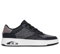 Skechers UNO CTL -Shiny Safari Chaussures Moyen Width en Noir/Gris D’Étain, Pointure 38