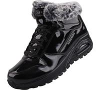 Skechers Uno Femmes Bottes à lacets Noir Loisirs, Taille:41 EU