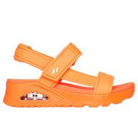 Skechers UNO - Fun Stand Chaussures Moyen Width en Orange Fluo, Pointure 38, Vegan
