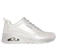 Skechers UNO - Galactic Gal Chaussures Moyen Width en Blanc Cassé, Pointure 39