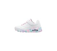 Baskets basses enfant filles Skechers UNO GEN1 Blanc 34