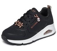 Skechers Uno GEN1 Baskets Tendance pour Fille Synthétique Noir/Bordure Or Rose Pointure 43