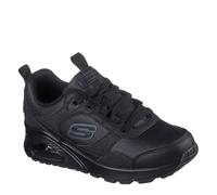 Skechers Uno Gen1 Class Edge Basket, Black Synthetic, 33.5 EU