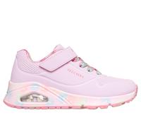 Skechers UNO Gen1 - Fresh Blooms Chaussures Moyen Width en Rose Clair, Pointure 30